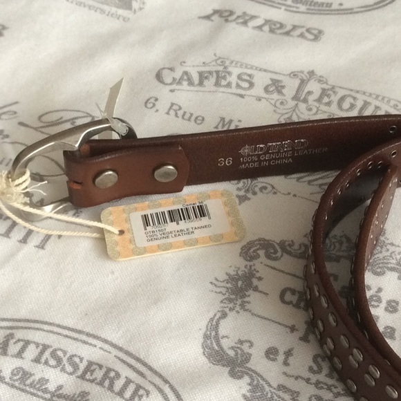 Genuine Leather Belt - Picture 2 of 3